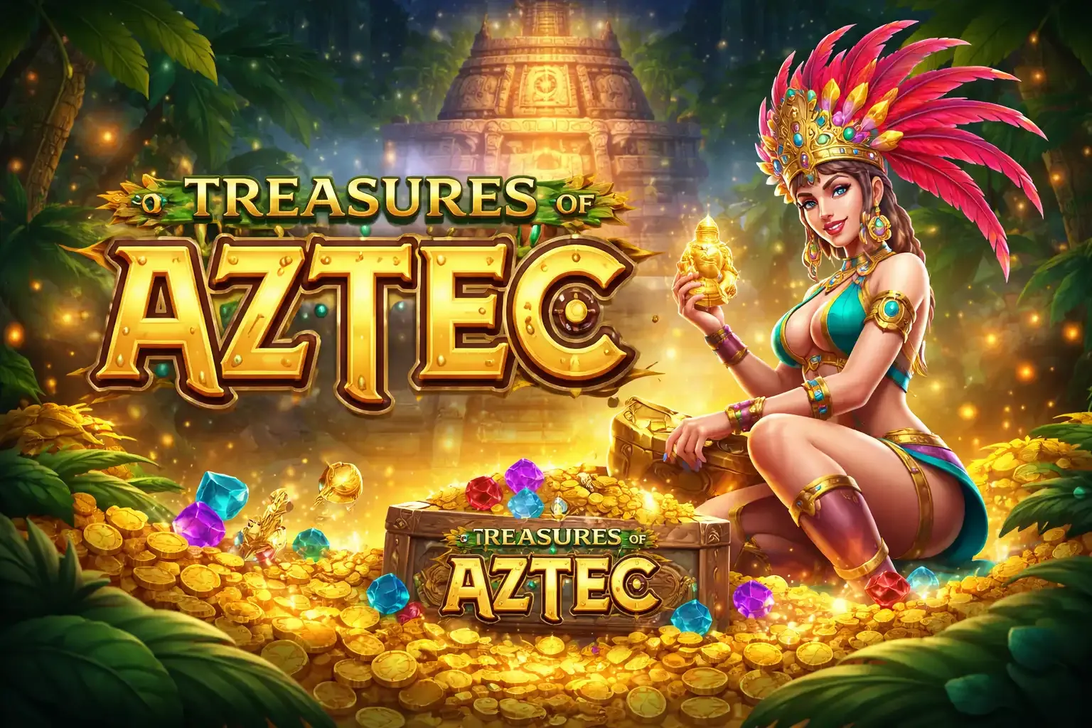 Aztec қазыналарына 30 фриспин